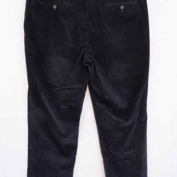 Jos A Bank Reserve Chino Straight Corduroy Black Pants Pockets Mens Size 38 x 30 - Picture 8 of 10